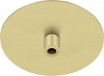 The circular FITU recessed ceiling rose in gold is compatible with the popular FITU pendant lights. Corresponding strain relief is included in the scope of delivery. 1006378 | 4024163266628