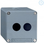 Die-cast empty control station, XAPM, &Oslash; 22, zinc alloy, 2 vertical openings. range of product: Harmony XAP - product or component type: die-cast empty control station - device short name: XAPM - product destination: for &Oslash; 22 mm control and signalling ...