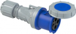CEE connector 4x63A (3P+E) 9h IP67 TWIST blue 234-9 | 9003399047442