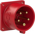 CEE Industrial Plug 5x16A (3P+N+E) 6h IP44 red 615-6f6 | 9003399067341