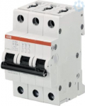 S203-K2 Mini Circuit Breaker 6kA 2A 3P 2CDS253001R0277 | 4016779507493