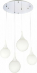 Ceiling lamp Dewdrop 4 X E27 (8W) white P225-PL-150-N | 4251110019758