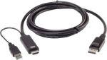 Cable True 4K HDMI, Displayport, 1.8m, black 2L-7D02HDP | 4710469342141