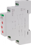 Time relay, 12 VAC/DC, 2x8A, 2xNO/NC, 1mod, 10 func, 0,1s.-576h, 0,8W PCS-519-12V | 5908312593942