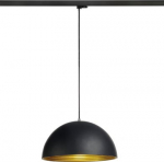 Pendant light FORCHINI M 40 TRACK, E27, 150 cm, max. 40 W, matt black 1008541 | 4024163298582