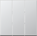 3-gang rocker, aluminium, A A593BFAL | 4011377147980
