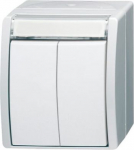 2 actuating covers, 2 x SP, with 2 separate current paths, Without N terminal With labelling field. Labelling field 57.8 x 9.8 mm 2CKA001484A0379 | 4011395079690