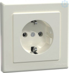 Schneider Electric Merten System M socket outlet MEG2401-1519 is a complete product in color polar white. This socket outlet belongs to M-Smart aesthetic group. The outlet pole configuration of this socket outlet is 2P + E. And it is used in Germany. ...