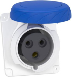 Socket, Mureva PK, panel-mounted, fast connection, 32A, 2P+E, 220V, IP67 PKY32F723 | 3303432011420