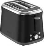 TEFAL Toaster | TT7208E0 Collection Retro | Power 850 W | Number of slots 2 | Housing material Stainless steel | Black TT7208E0 | 3045387297022