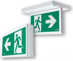 FlexiTech ED 20m 1-8h LED Exit Sign Luminaire with 4 Pictograms and Auto-Test FT2ED4IATL18 | 3660191806828