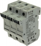 CHCC modular fuse holder, 600 Vdc, 30A, 3 pole CHCC3DU | 051712362696