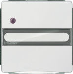 DELTA style, titanium white SCHUKO socket outlet 10/16 A 250 V Status indicator, Labeling field spring flap with increased touch protection cover plate 68 x 68 mm DELTA switches and socket outlets &ndash; design and quality to perfection from Siemens. Due  ...