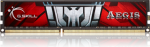 G.Skill | Aegis | 8 GB | DDR3 | 1600 MHz | PC/server | Registered No | ECC No F3-1600C11S-8GIS | 4719692000361