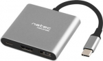 Natec Multi-Port Adapter, Fowler, USB-C, HDMI, USB 3.0 NMP-1607 | 5901969425789