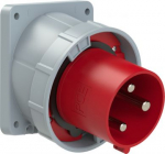 CEE-flanged plug angled 3x125A (2P+PE) 9h IP67 POWER TWIST red 743-9 | 9003399762543