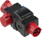 Distribution box plastic mobile 6F 32/5 16/5 SSD GS32/5 Ea IP44, ST.ANTON, black 9439500 | 5902082014607