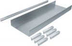 on-floor trunking base one-sided, width=250 height=70mm, dry care AKU2500701 | 4012002239452