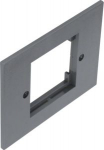 installation wall for 1 x Rastec for each installation field, steel grey GBZWR17011 | 4012002246887