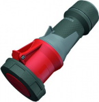 Connector 4x63A 6h 400V IP67 PowerTOP Xtra red/grey 14206 | 4015394238430