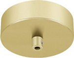 The circular FITU surface-mounted ceiling rose in gold is compatible with the popular FITU pendant lights. Corresponding strain relief is included in the scope of delivery. 1006377 | 4024163266635