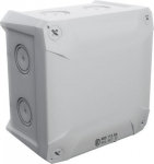 Junction Box 115x115x70mm, Grey, with Lid, IP66, UV HF DIAMOND KKD 115_KA | 8595568945006