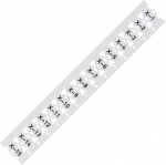 Cable tie marker 25x11mm, white 211-835 | 4050821688648
