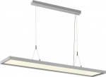 Pendant light WORKLIGHT PD 57W 5000lm 4000K CRI80 80&deg; DALI LED L1200  UGR&le;9 IK02 IP20, silver 1006345 | 4024163264211