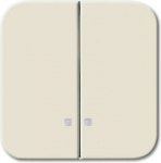 As a cover for flush-mounted control 2gang switch. 2CKA001731A3993 | 4011395224106