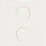 Color: White.   Cover plate for free@home sensors and sensor/actuators with 1-gang sensors code: SU-F-1.0.PB.1, SSA-F-1.1.PB.1, SDA-F-1.1.PB.1 and SBA-F-1.1.PB.1.   Included: 2 buttons without symbol.   Size: 2 modules. 2CLA222620N1102 | 8427238113401