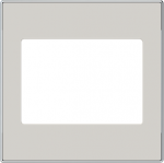 Color: Duna Cover plate for speaker connection unit code: 8157.1 2CLA855710A6201 | 8427238236971