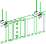 Supports, Canalis KTA 800A, KTC 1000A, edgewise horizontal, support from the top, 2 parts KTB0074ZA4 | 3606485031422