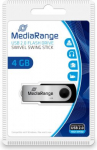 MEMORY DRIVE FLASH USB2 4GB/MR907 MEDIARANGE MR907 | 4260057124814