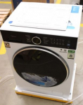 SALE OUT. Midea MF205W80BA30/W-BK Washing Machine | Midea Washing Machine | MF205W80BA30/W-BK | Energy efficiency class A | Front loading | Washing capacity 8 kg | 1400 RPM | Depth 49 cm | Width 60 cm | Display | LED | White | UNPACKED, SCRATCHED DOO ...