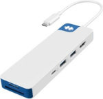 Hyper HyperDrive Flex 8 Port USB-C Hub, White/Blue | HD4102BUGL | HDMI ports quantity 1 HD4102BUGL | 1220000630734