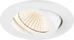 Downlight NEW TRIA 68, 8.3W, 2700K, 60&deg;,  IP20, round, white 1007387 | 4024163277808