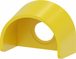 Protective collar for EMERGENCY STOP mushroom pushbutton, with and without RONIS lock, 22 mm design, yellow, plastic 3SU1900-0DY30-0AA0 | 4011209965294
