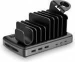 CHARGER STATION 160W USB 6PORT/73436 LINDY 73436 | 4002888734363