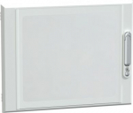Door, PrismaSeT G, transparent type for enclosure, 9M, W600, IP30, white, RAL 9003 LVS08133 | 3606481879080