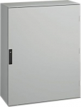 Wall mounted polyester enclosure, Thalassa PLM, plain door, with bakelite plate, 1056x852x350mm, IP6 NSYPLM108BG | 3606480776410