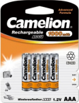 Batteries AAA/HR03, 1000 mAh, Rechargeable Batteries Ni-MH, 4 pc(s) 17010403 | 4260033151889