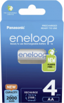 Batteries rechargeable ENELOOP BK-3MCDE/4BE AA, 2000 mAh, 4 pc(s) BK-3MCDE/4BE | 5410853064190