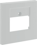 Central plate TAE 3-gang, for Frontplate 55, hfr, lightgrey GZTAE3A7035 | 4012740983266