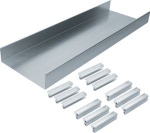 on-floor trunking base two-sided, width=250 height=70mm, dry care AKU2500702 | 4012002239469