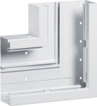 Flat angle of base profile for BRA 68x170mm lid 120mm of alu in pure white BRA651705B9010 | 4012740841788