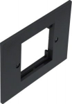 installation wall for 1 x Rastec for each installation field, deep black GBZWR19005 | 4012002246894