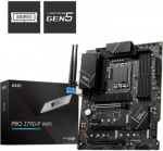 Mainboard MSI Intel Z790 LGA1700 ATX Memory DDR5 Memory slots 4 1xPCI-Express 1x 3xPCI-Express 16x 4xM.2 1xHDMI 1xDisplayPort 4xUSB 2.0 3xUSB 3.2 1xUSB-C 1xPS/2 6xAudio port PROZ790-PWIFI PROZ790-PWIFI | 4711377015738