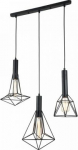 Chandelier Spider 3 X E27 (60W) black T021-03-B | 4251110008134