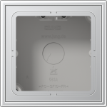 Spec.Surface Cap w. integr. frame 1-gang AL2581A-L | 4011377048669