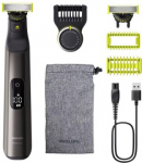 Philips | Hair Trimmer for Face and Body | QP6552/15 OneBlade Pro 360 | Cordless | Wet & Dry | Number of length steps 20 | Chrome QP6552/15 | 8720689027199